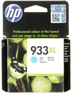 Hewlett-Packard Hewlett Packard Tusz HP 933XL do Officejet 6100/6700/7100/7610 | 825 str | cyan CN054AE - Tusze oryginalne - miniaturka - grafika 2