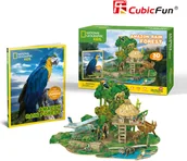 Puzzle - Cubicfun National Geographic, puzzle 3D Amazon Rain Forest - miniaturka - grafika 1