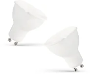 Żarówki LED - Spectrum LED GU10 230V 10W NW mleczna szybka BIAŁA 4000K WOJ13258 - miniaturka - grafika 1