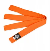 Kimona, stroje i obuwie - Pomarańczkowy Pas Do Kimona Karate Judo 240cm - miniaturka - grafika 1