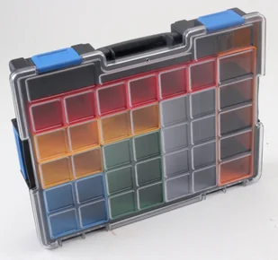 PARTNER B2B Prafesjonalna walizka na drobne elementy, 13 schowków 124255 - Pozostałe wyposażenie warsztatu - miniaturka - grafika 3