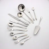 Zestawy sztućców - Gerpol Komplet sztućców na 12 osób Gerpol Mona Połysk w walizce 68 elementów) 0104001156 - miniaturka - grafika 1