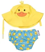 Pieluchy - Zoocchini Pieluszka Kąpielowa Czapka Kaczk - miniaturka - grafika 1