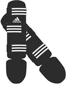 Pozostałe akcesoria do sportów walki - Adidas Textile Shin INSTEP Guard ochronne piszczeli, czarny, XL ADIGSS013 - miniaturka - grafika 1