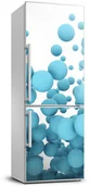 Naklejki na drzwi i meble - Naklejka okleina lodówkę Abstrakcja kule - miniaturka - grafika 1