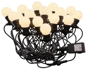 Lampy ogrodowe - V-tac Girlanda Ogrodowa (sznur) LED 10 metrów 20 żarówek 0,5W VT-70520 3000K 600lm - miniaturka - grafika 1