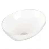 Umywalki - Novoterm Umywalka nablatowa KR-707 biała - miniaturka - grafika 1