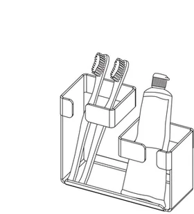 Deante Mokko Stojak na szczoteczki ADM A922 - Akcesoria łazienkowe - miniaturka - grafika 5
