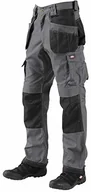 Spodnie sportowe męskie - Lee Cooper Cooper Męskie spodnie cargo, szare/czarne, W38/L29 LCPNT210 - miniaturka - grafika 1