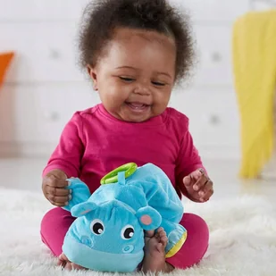 Fisher Price Pluszowy przyjaciel Hipo-piłka 2w1 GFC35 - Piłki dla dzieci - miniaturka - grafika 7