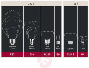 Paulmann żarówka świeca LED E14 5W dim to warm - Żarówki LED - miniaturka - grafika 2