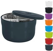 Kosmetyczki, organizery i kuferki - Spirella spirella 10.17491 cocco Multi-Box, ciemnoszary 10.17491 - miniaturka - grafika 1