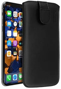 Mumbi etui z prawdziwej skóry, kompatybilne z iPhone 11 Pro Max, skórzane, białe Apple iPhone 11 Pro Max (6.5 Zoll) - Etui i futerały do telefonów - miniaturka - grafika 4