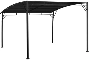 vidaXL Zadaszenie ogrodowe, 3 x 3 x 2,25 m, antracytowe - Pawilony ogrodowe - miniaturka - grafika 5