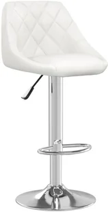 vidaXL Lumarko Stołki barowe, 2 szt., białe, sztuczna skóra 335179 - Taborety i hokery - miniaturka - grafika 4