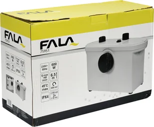 Fala POMPA WC 600W 75951 ZYSKAJ RABAT 30 ZŁ 75951 - Młynki i rozdrabniacze odpadów - miniaturka - grafika 4