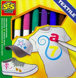 Ses Mazaki do tkanin 8 kolorów - Zabawki kreatywne - miniaturka - grafika 6