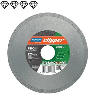 NORTON Clipper Tarcza diamentowa Clipper Pro Ceramic 230 mm 70184625096 - Tarcze do pił - miniaturka - grafika 3