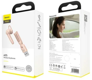 Baseus Encok A05 Różowa - Słuchawki bluetooth - miniaturka - grafika 9