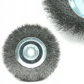 Akcesoria do urządzeń ogrodniczych - Szczotka Druciana Tarcza Do Kostki Kosa Spalinowa - miniaturka - grafika 1