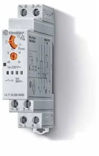 Finder Przekaźnik czasowy automat schodowy 1NO 16A 230V AC 14-71-8-230-0000 - Sterowniki i przekaźniki - miniaturka - grafika 2