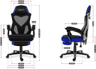 Huzaro Fotel gamingowy Huzaro COMBAT 3.0 BLUE HZ-Combat 3.0 Blue - Fotele gamingowe - miniaturka - grafika 12