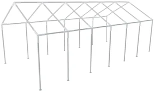 vidaXL vidaXL Biały namiot na przyjęcia 12 x 6 m - Pawilony ogrodowe - miniaturka - grafika 18