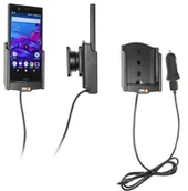 Uchwyty samochodowe do telefonów - Brodit AB Uchwyt aktywny z kablem USB do Sony Xperia XZ1 Compact 721007 - miniaturka - grafika 1