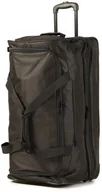 Plecaki - Travelite Duża Materiałowa Walizka 96276-01 Czarny - miniaturka - grafika 1