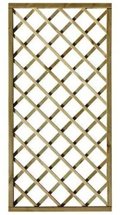 STELMET Płot kratkowy 90x180 cm drewniany STELMET - Ogrodzenia - miniaturka - grafika 2