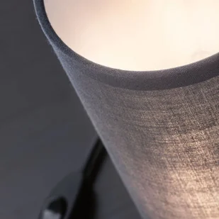 Paulmann Pia lampa stołowa z tkaniny, czarna/szara - Lampy stojące - miniaturka - grafika 2