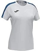 Koszulki sportowe damskie - Joma Joma Damska koszulka Academy z krótkim rękawem biały biało-królewski błękit S 901141.207 - miniaturka - grafika 1