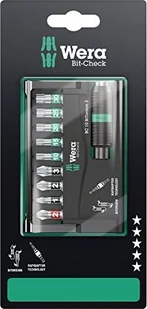 Wera Bity 8757-9/BTZ Rapidator 05073418001 krzyżakowy Phillips krzyżakowy Pozidriv TORX stal narzędziowa 10 szt - Klucze i nasadki - miniaturka - grafika 2
