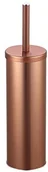 Akcesoria do wc - MSV akcesoria łazienkowe "Hans" szczotka do WC szczotka szczotka do toalety wykonana ze stali nierdzewnej miedź 143430 - miniaturka - grafika 1