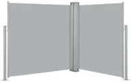 Markizy - vidaXL vidaXL Zwijana markiza boczna, antracytowa, 140 x 600 cm - miniaturka - grafika 1