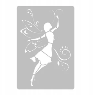 Szablon Malarski wielokrotny // 45x65cm // Wróżka - Szablony malarskie - miniaturka - grafika 2