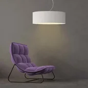 Lampy sufitowe - LYSNE Lampa kuchenna HAJFA fi - 50 cm - kolor biały 14529/49 - kolor biały - miniaturka - grafika 1