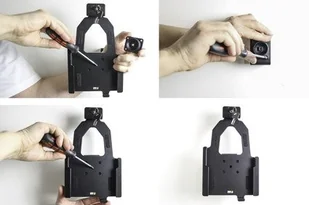 Brodit AB Uchwyt pasywny do Samsung Galaxy Tab Active 3, SM-T570/SM-T575 w oryginalnym futerale z blokadą na kluczyk 739003 - Akcesoria do tabletów i e-booków - miniaturka - grafika 2