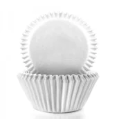 Formy do ciast - Ibili Foremki do muffinek i babeczek 735900, białe, 100 szt. - miniaturka - grafika 1