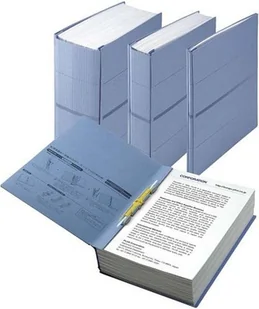 Plus Japan Plus Zero Max-Ordner A4 rozciągliwy do góry do 10 cm, na 800 arkuszy Niebieski 10er Pack FL-021SSW-BL (10pcs) - Segregatory - miniaturka - grafika 2