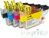 Tusze zamienniki - eMPe Zestaw tuszy zamiennych 4szt do Brother do DCP-J772DW | 400str LC-3213VALDR CMYK MPLC3213V - miniaturka - grafika 1