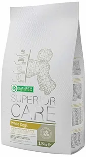 Natures Protection Superior White Dogs Adult Small 1,5 kg - Sucha karma dla psów - miniaturka - grafika 2