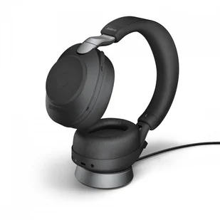 Jabra Evolve2 85 Link380a UC Stereo Stand Black (28599-989-989) - Słuchawki - miniaturka - grafika 2