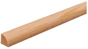 Listwy i profile - Ćwierćwałek sosnowy bezsęczny wypukły 18 x 18 x 2400 mm 58302 - miniaturka - grafika 1
