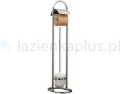 Akcesoria do wc - Merida przybornik biały chrom SZMUA - miniaturka - grafika 1