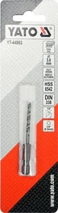 Yato WIERTŁO DO METALU HSS 6542 3,0MM HEX YT-44863 - Wiertła - miniaturka - grafika 3