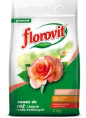 Nawozy ogrodnicze - Florovit Nawóz granulowany do róż i innych roślin kwitnących worek 3 kg - miniaturka - grafika 1
