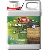 Rozpuszczalniki i preparaty do czyszczenia - Owatrol Aquanett usuwa oleje z drewna 1l - miniaturka - grafika 1