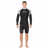 Pianki do pływania - Mares T shirt męski ULTRA SKIN długi rękaw szary czarny L - miniaturka - grafika 1