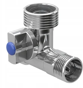 Zawór Do Pralki Zmywarki 3-DROŻNY Kulowy 3/4" - Zawory i kraniki - miniaturka - grafika 2